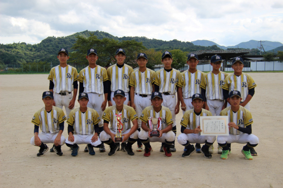 ☆優勝☆　段原カップ争奪少年野球大会